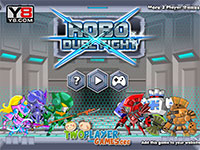 Игра Сражение роботов 2 на 2 Игра Сражение роботов 2 на 2